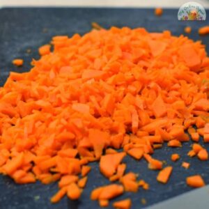 Chopped Carrots 250gm
