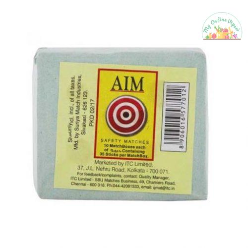 Aim Safety Matches 10 Match Boxes