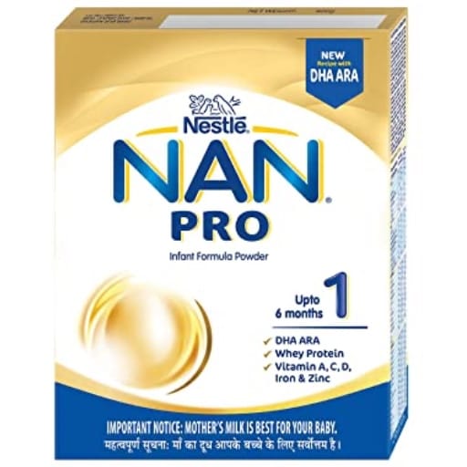 Nestle Nan Pro 1 Starter Infant Formula with Probiotics Upto 6 months 400g My Online Vipani