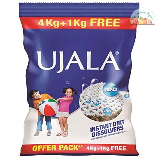 Ujala IDD Detergent Powder – 4 Kg With Free Detergent – 1 Kg