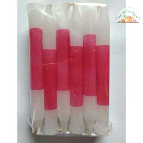 Wax Candle With Pack Of 12
