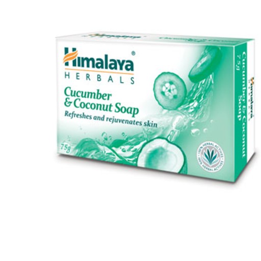 himalaya cucumber and coconut soap 75gm