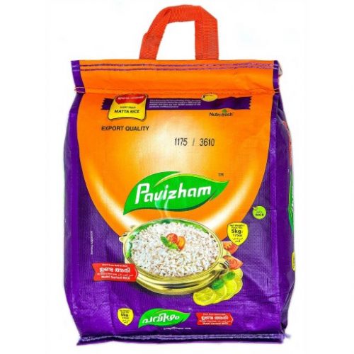 Pavizham Short Grain Matta Rice 5Kg