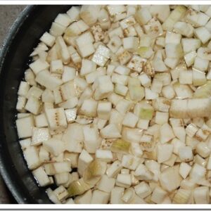 Chopped Raw Banana 500gm
