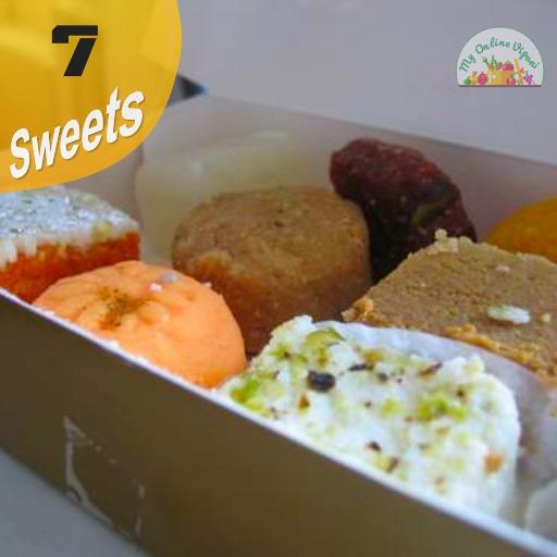 Diwali Sweet Box 7 Items