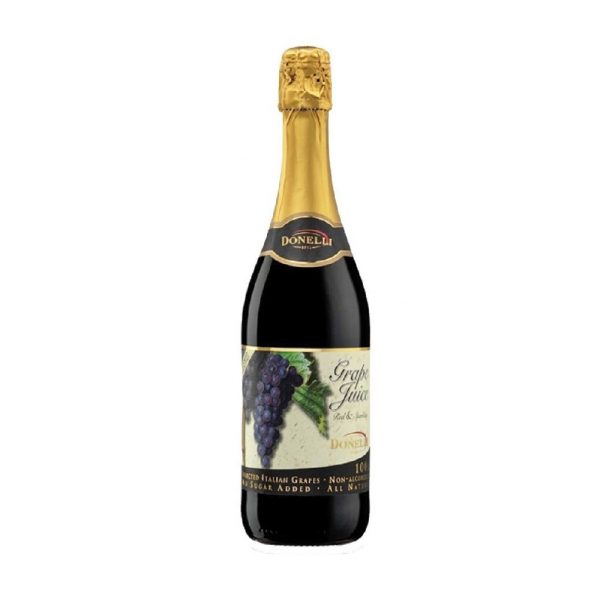 Donelli Sparkling red grape juice 750ml