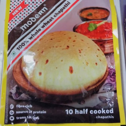 Modern Half Cooked Chappathi