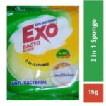 Exo Anti Bacterial Bacto Scrub 2 in 1 Sponge 15g