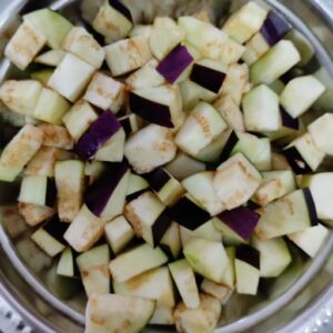 Small Cut Brinjal 500gm