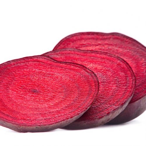 beetroot round slice