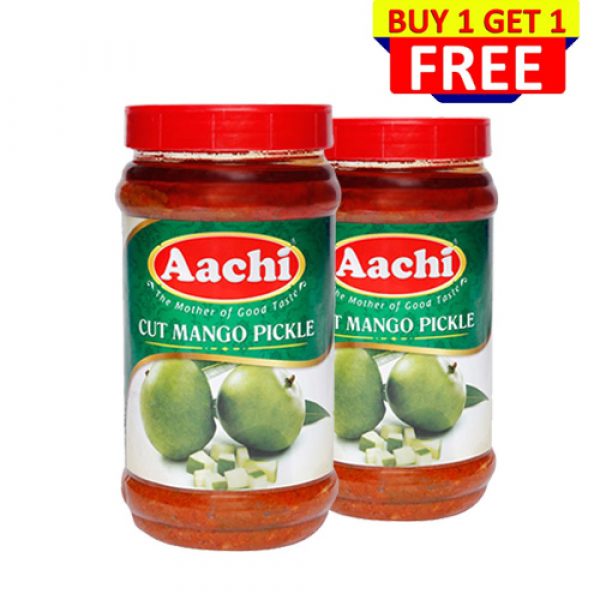 aachi CutMango Pickle buy1get1 free buygeemart