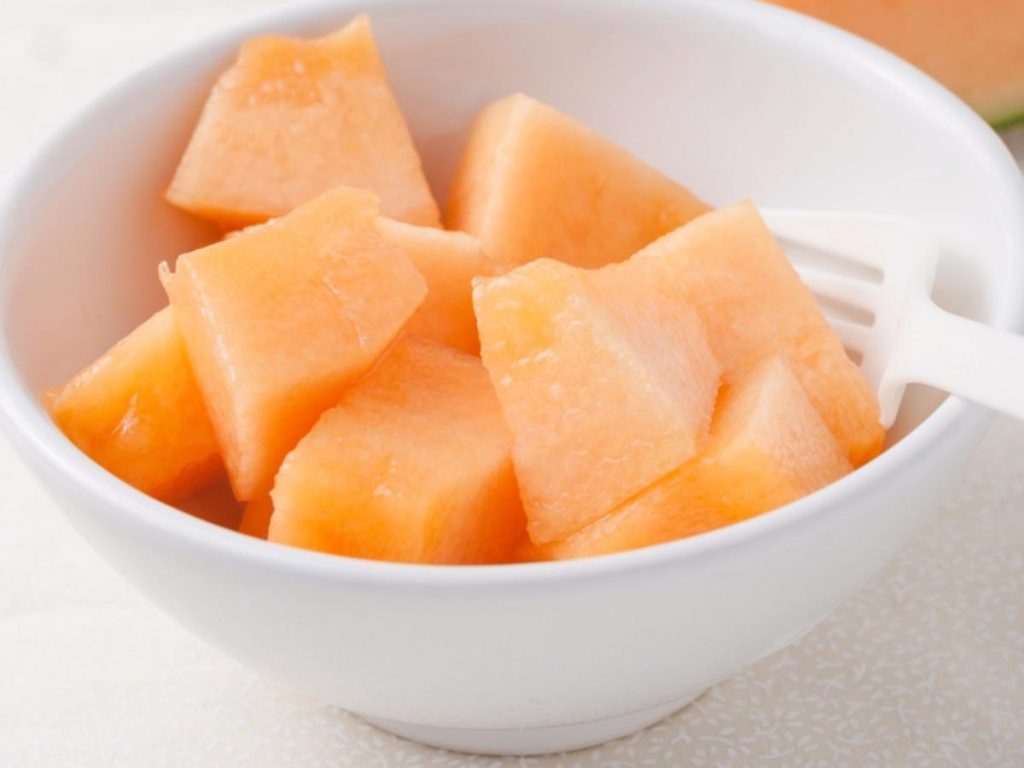 Cut Muskmelon Each Shamam