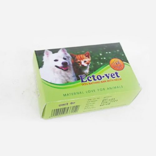 Ecto Vet Dog Bathing Bar With Neem 75gm