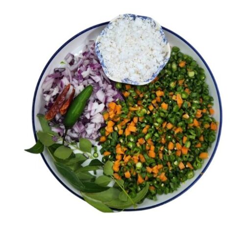 Beans Carrot Thoran Mix