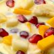 Simple and delicious recipe for Custard with Fresh Fruits