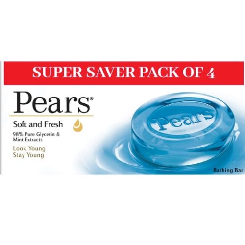 Pears Blue super saver pack of 4