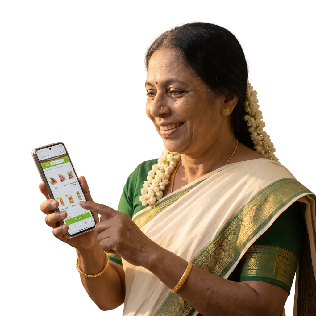 My Online Vipani Lady With Mobile App